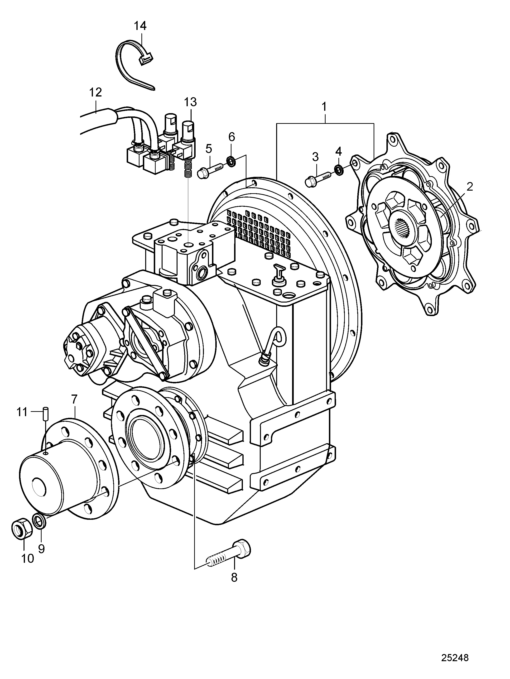 Composants de connexion Twin Disc MG5114DC
