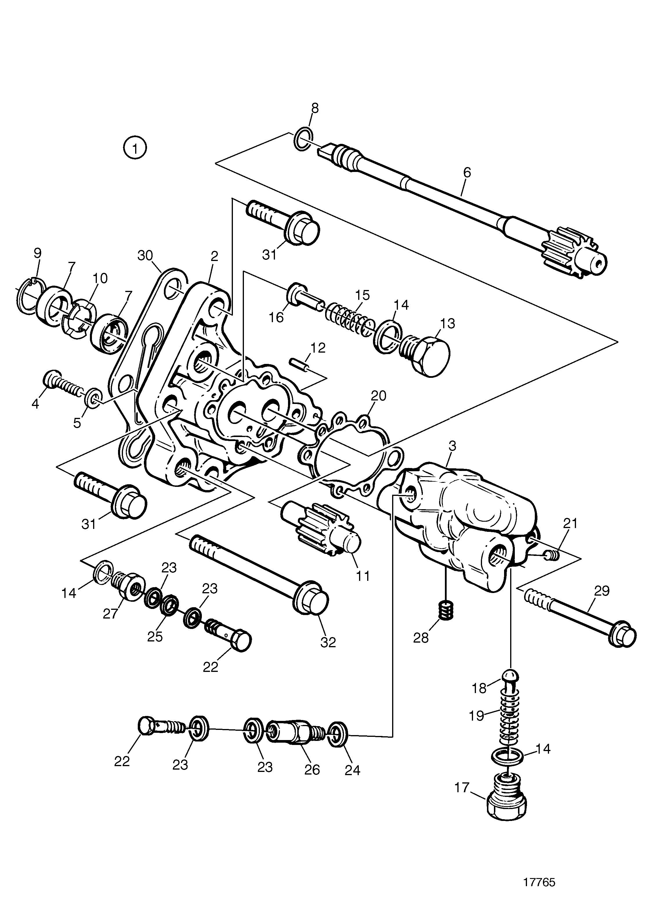 Pompe d’alimentation en carburant, composants