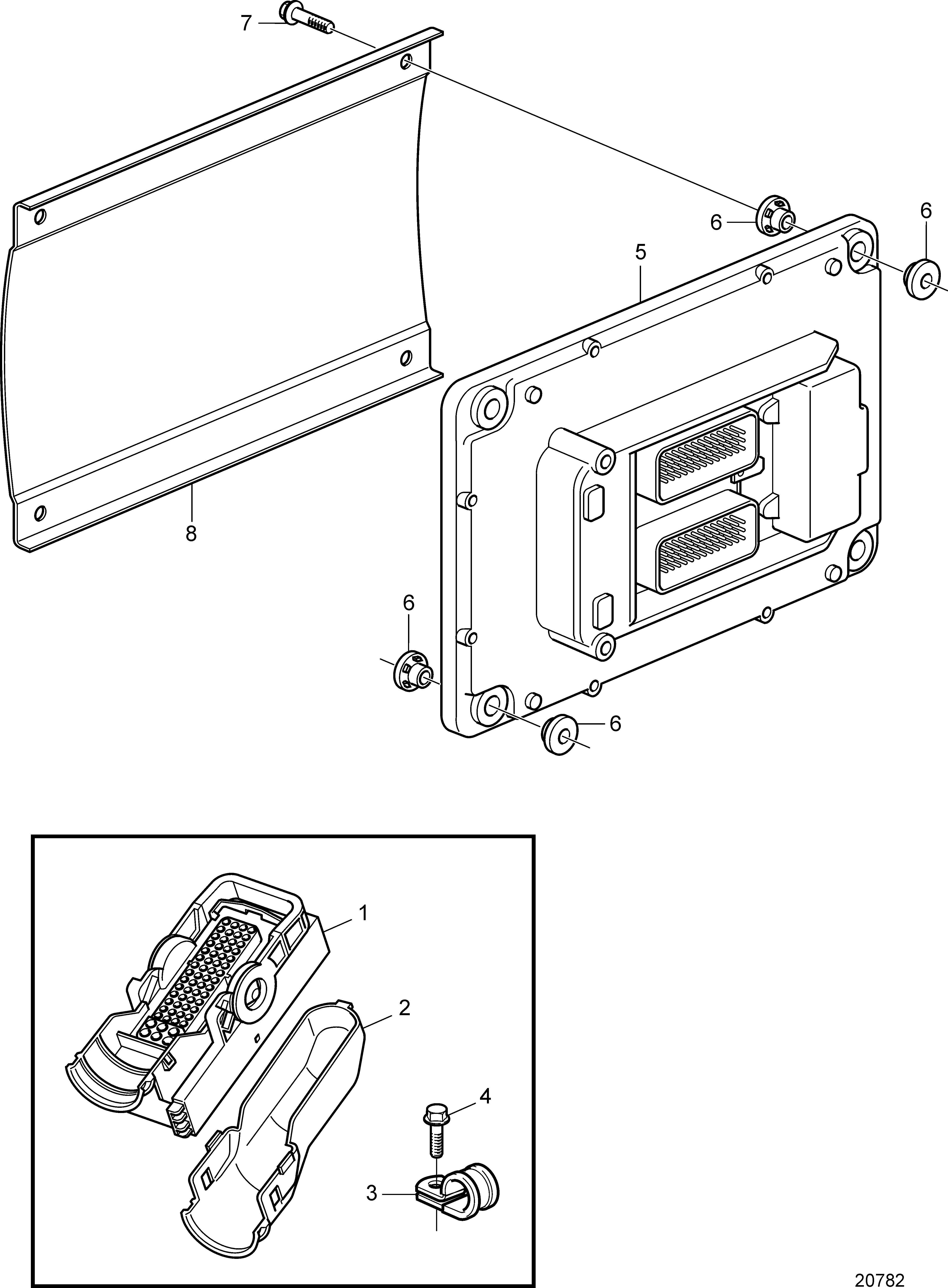 Unité de commande et connecteur