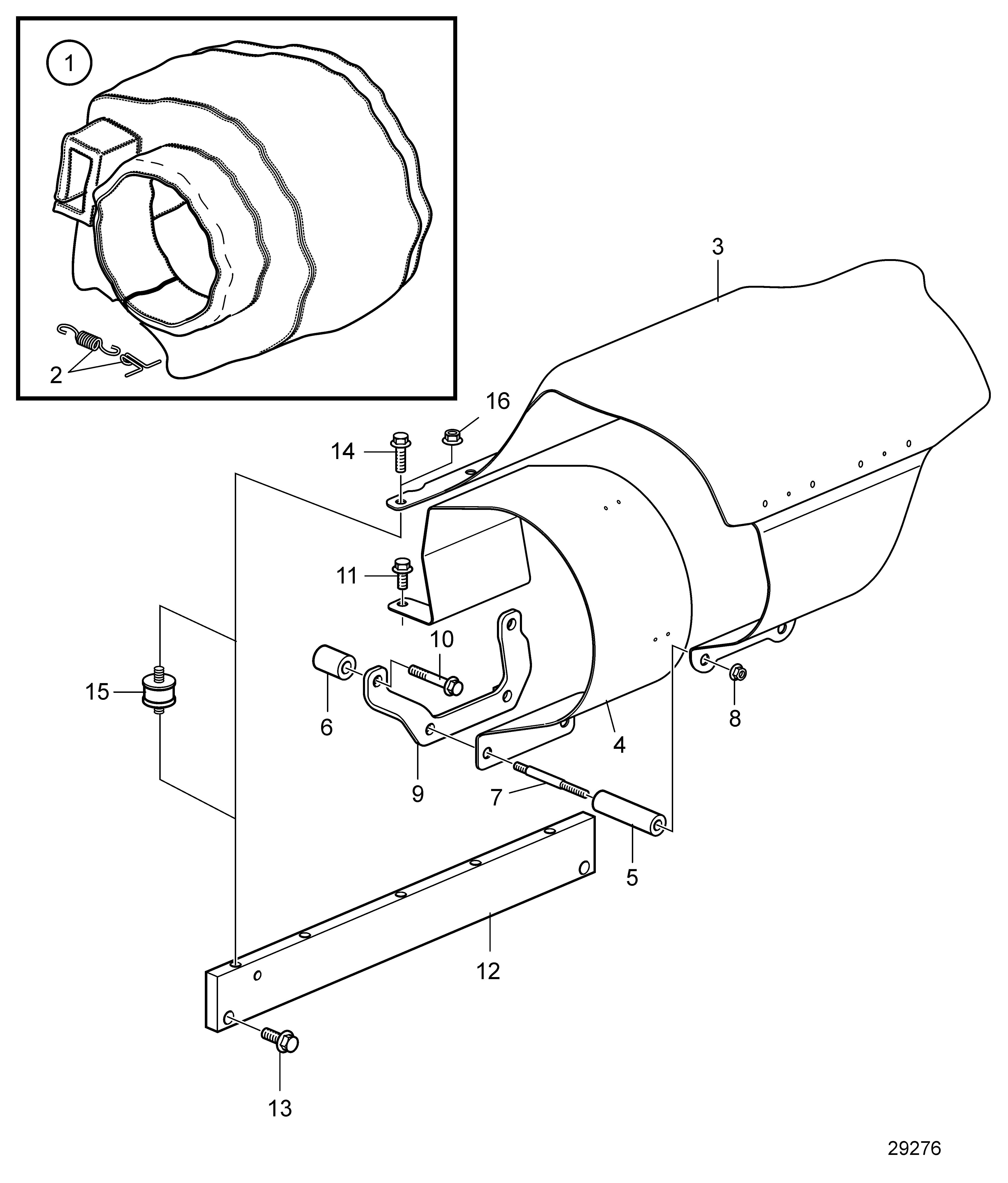 Protección térmica para turbocompresor.