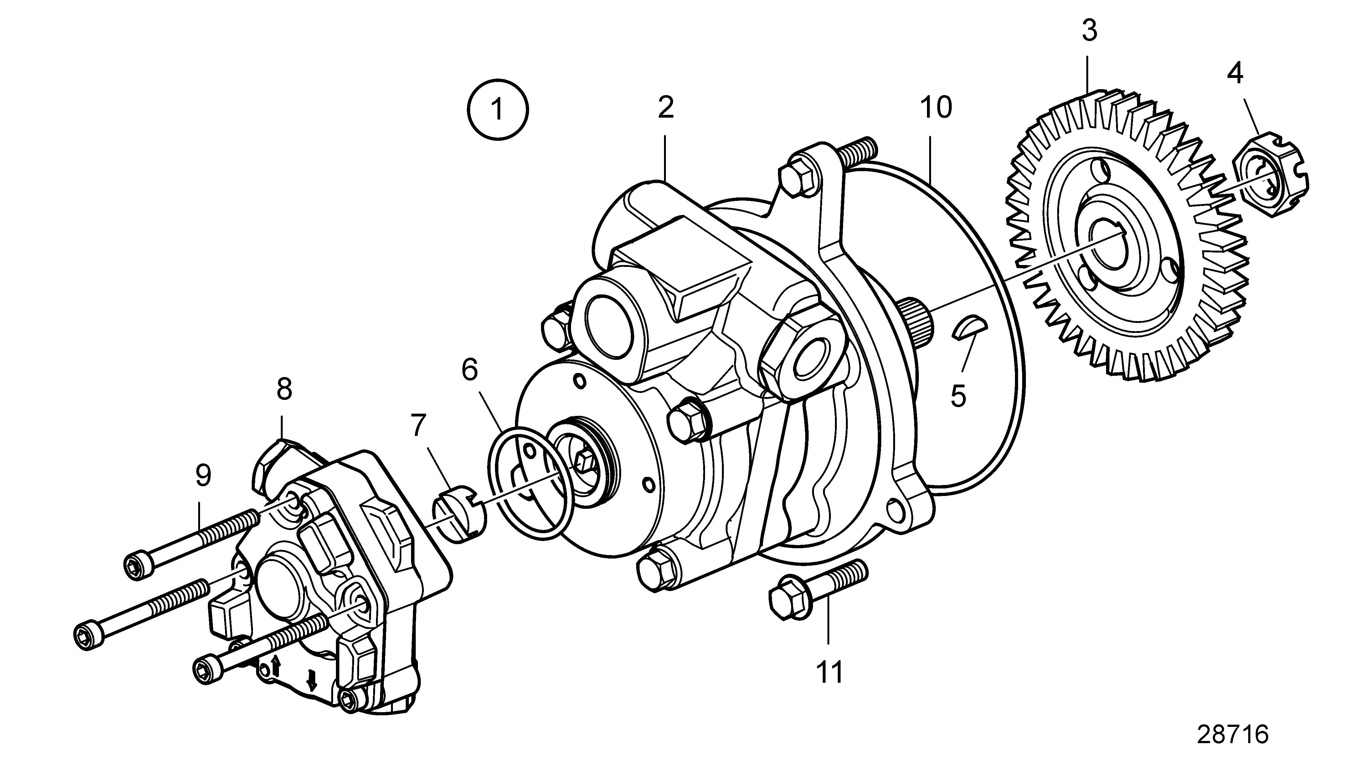 Pompe tandem