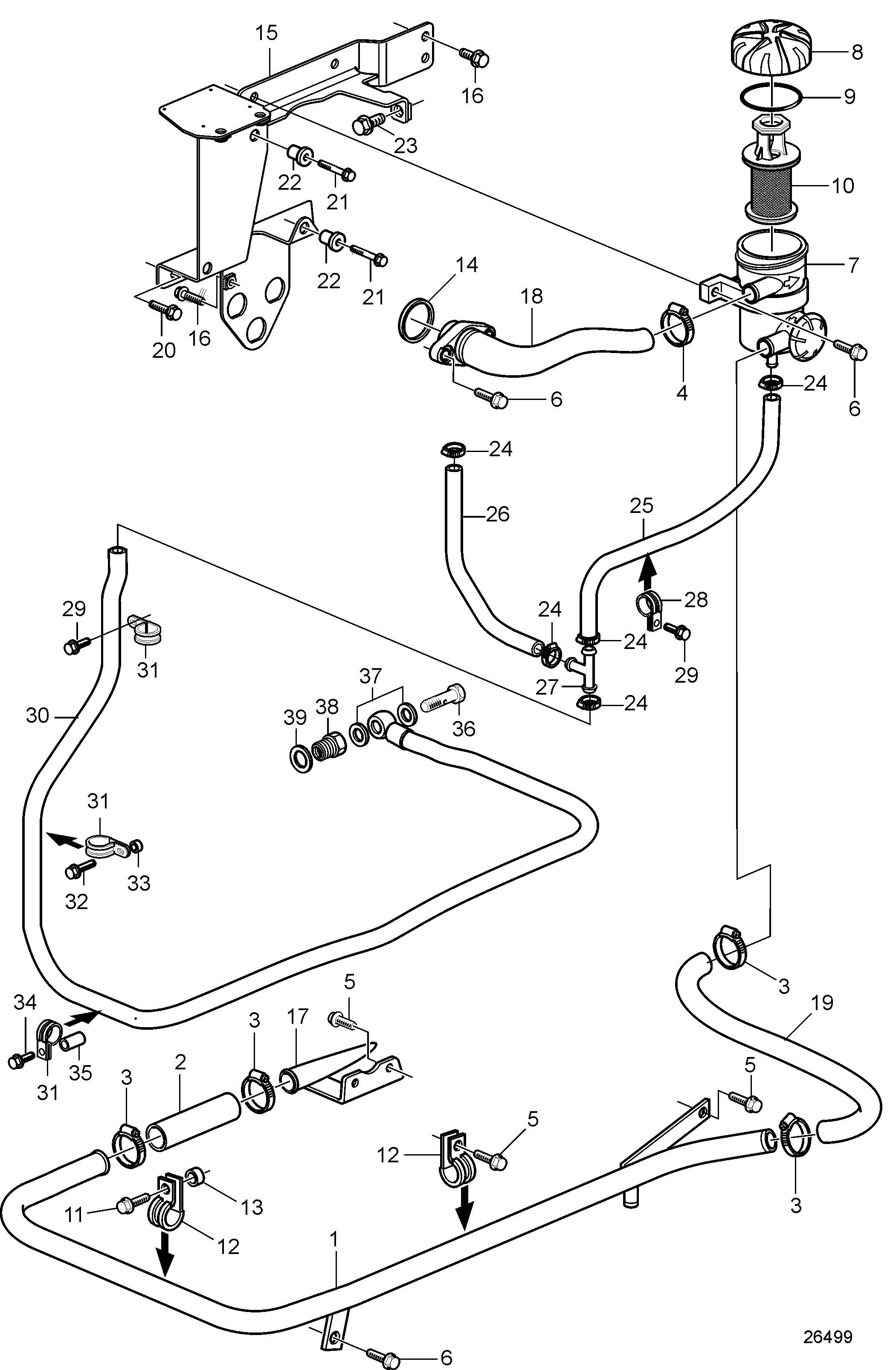 Reniflard de carter moteur, MH/GE