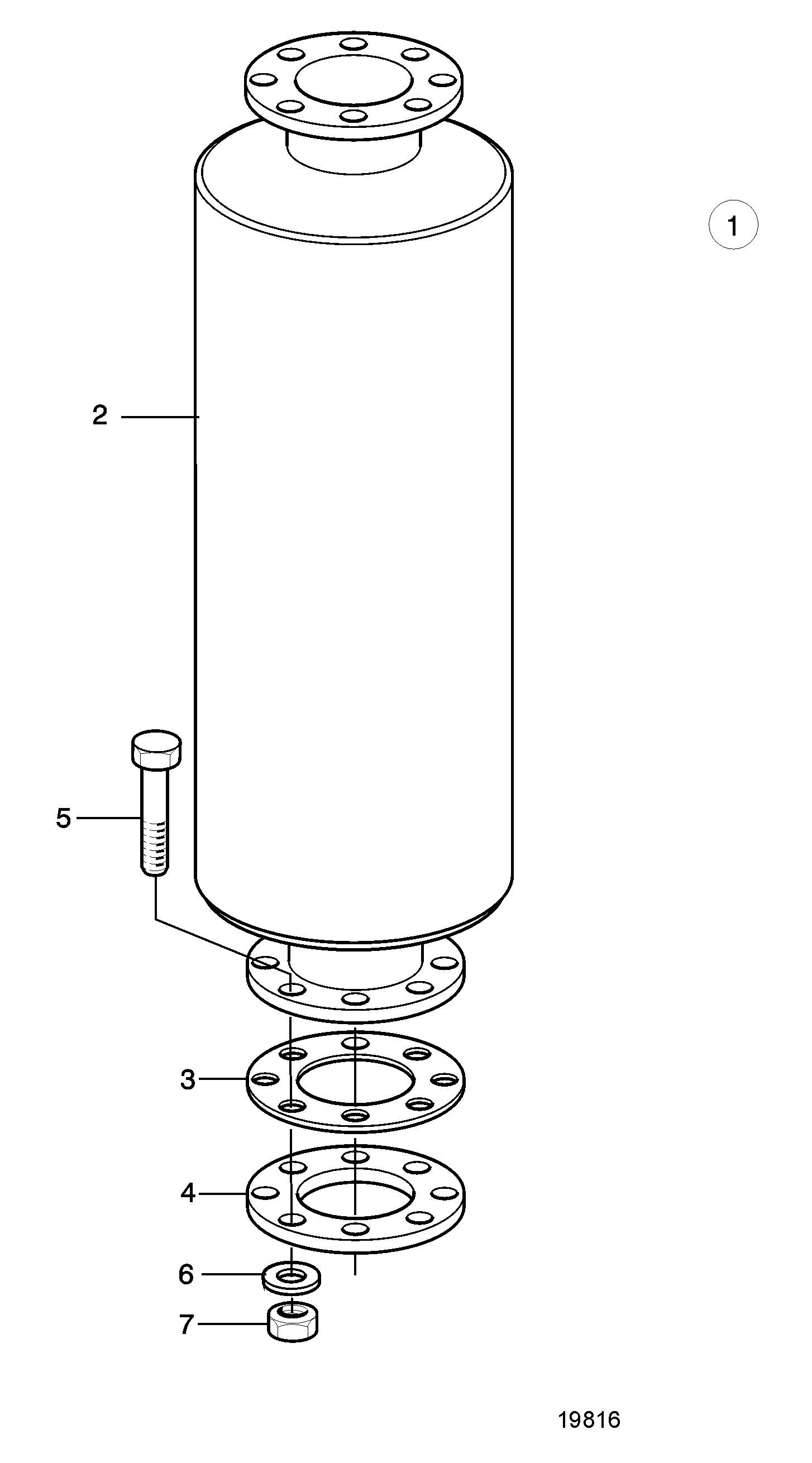 Silencieux Sec 5'' (127 mm)
