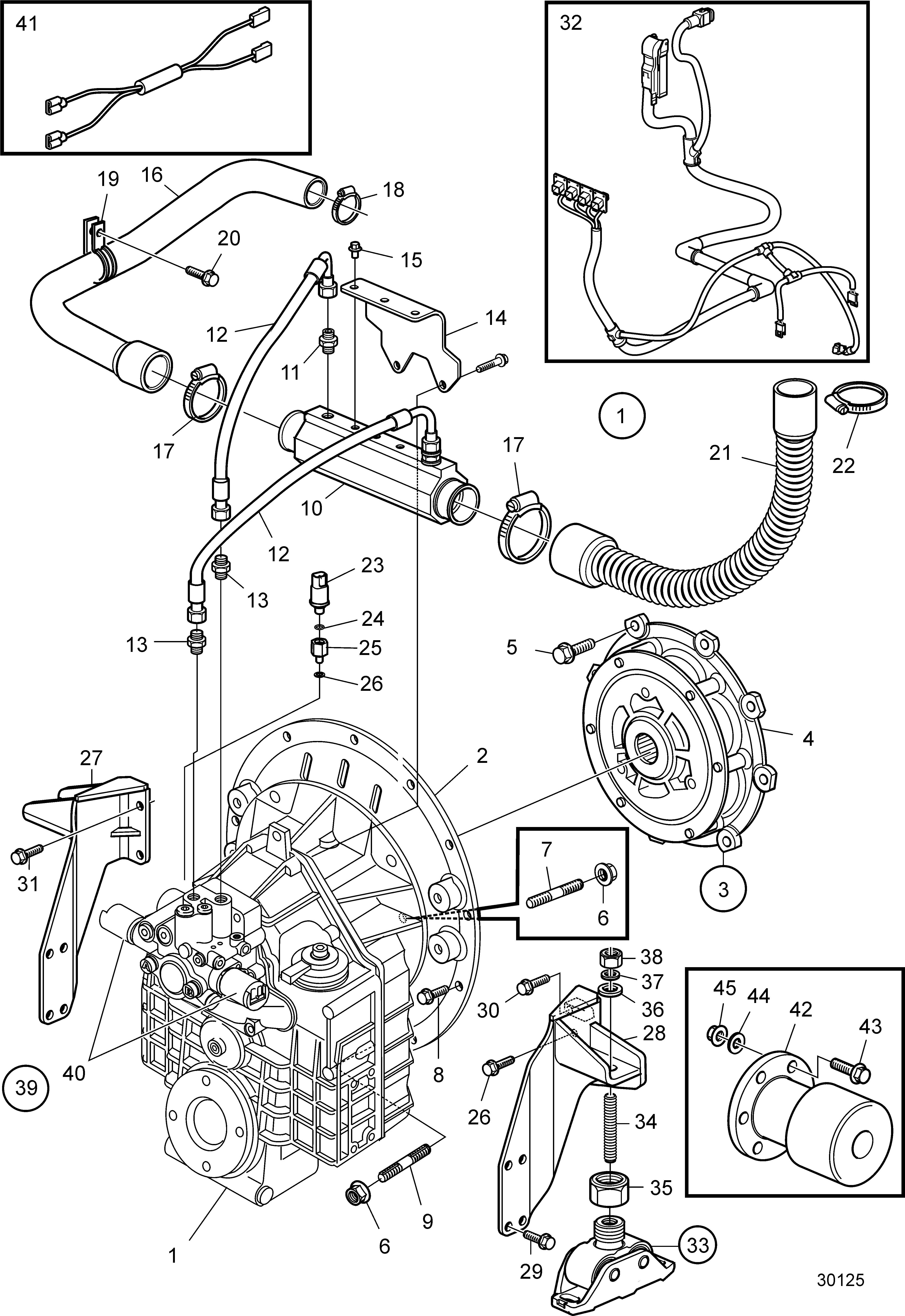 Pièces de raccordement, inverseur HS85IVE