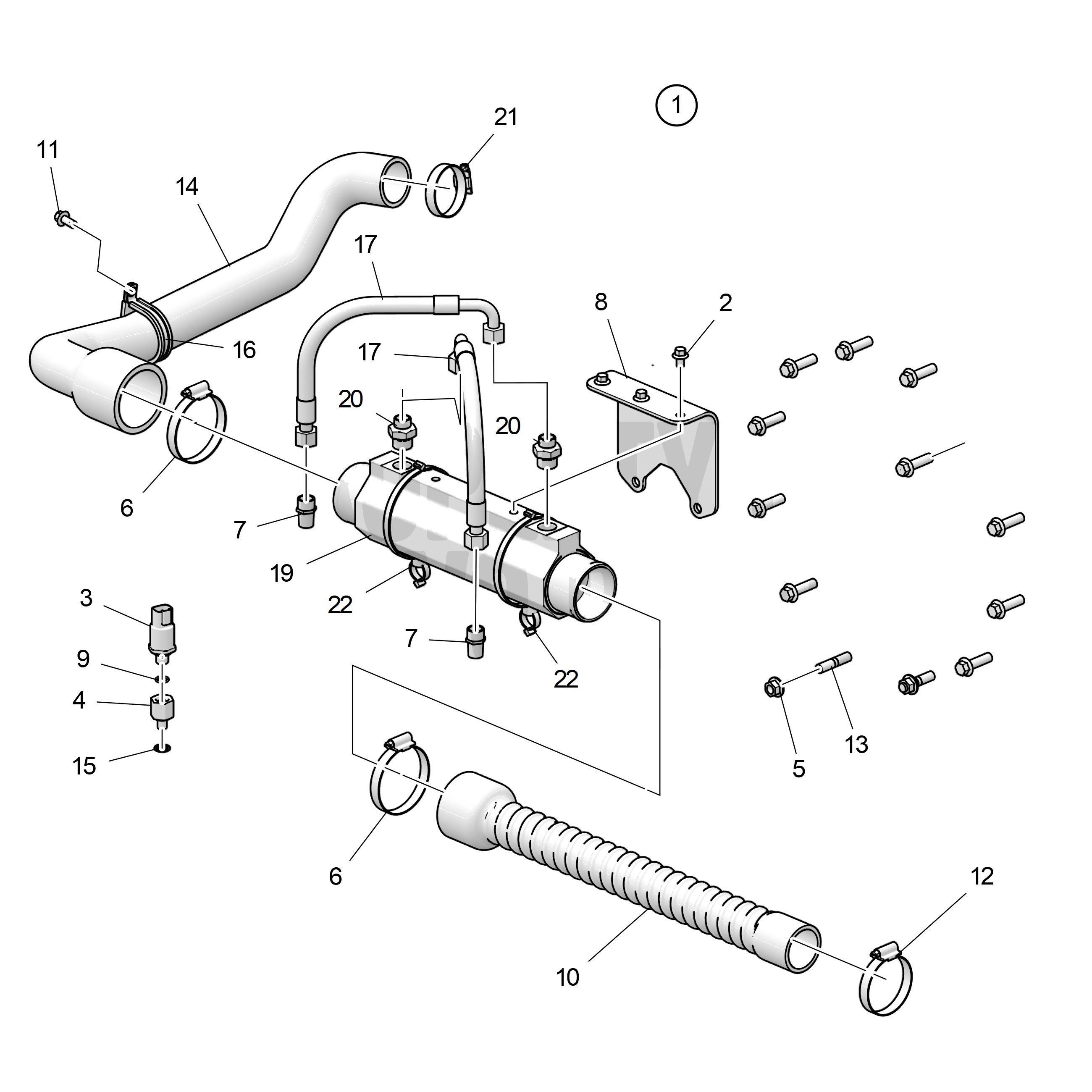 Kit de connexion, HS85A